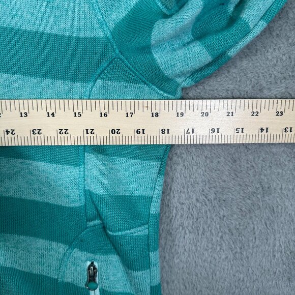 Cabela's Women's Zip Up Sweatshirt with Hood Light Green Hoodie Size Small - Picture 8 of 11